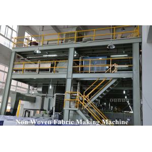 China PP Spunbond Non Woven Fabric Making Machine on sale