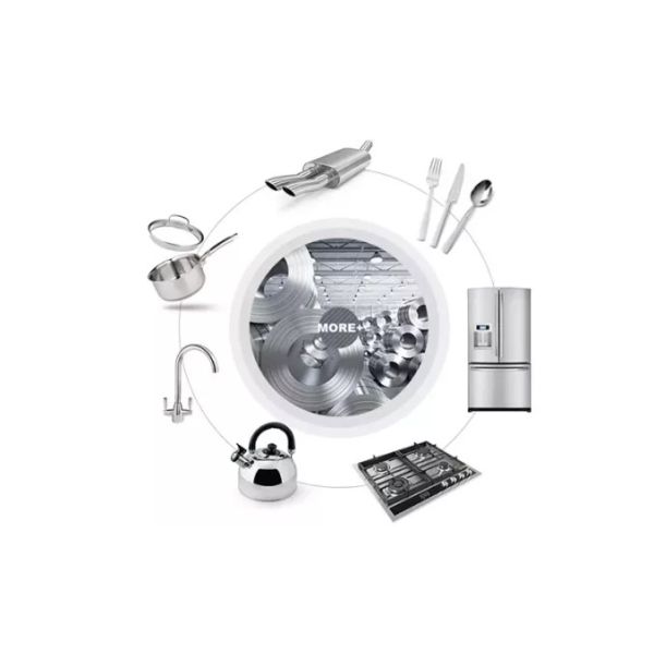 RoHS 2B Mirror Polished Aisi 304 Stainless Steel Coil 0.1-20mm SS Strip For Furniture