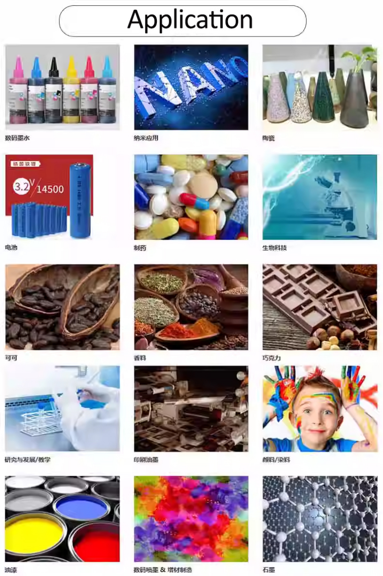 Tungsten Ceramic Zirconia Ball Mill Balls Media For Metal Powder Processing