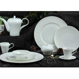 Quality Phoenix Embossed Bone China Dinnerware Set 12pcs wholesale