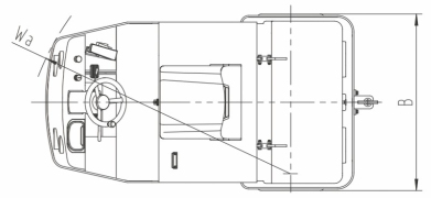Airport Electric Tow Tractor 4 Wheel Platform High Range Steering Design