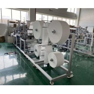 Quality Computer Program Control KN95 Dust Mask Making Machine Adjustable Speed wholesale