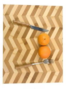 Quality Patchwork 2cm Bamboo Large Cutting Board For Kitchen Chopping wholesale