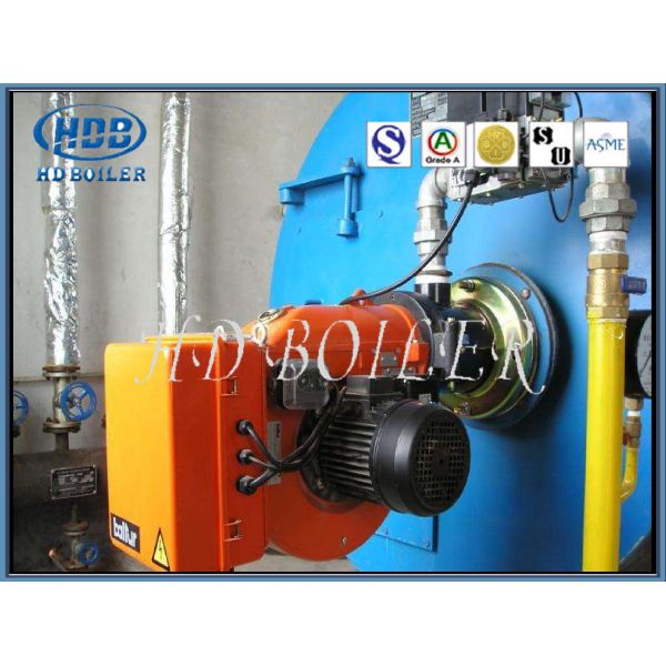 ASME Corner Type Tube Steam Boiler Nature Circulation Pellet Fuel