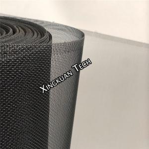 Quality Black Epoxy Coated Wire Mesh Hydraulic Air Filters Support Layer 18*14 Mesh wholesale