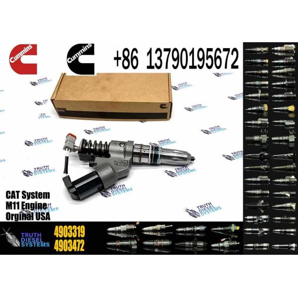High Quality New for Cummins ISM11 QSM11 M11 Fuel Injector 4903319 4061851 4026222 4903472 3411756 4902921 for Engine