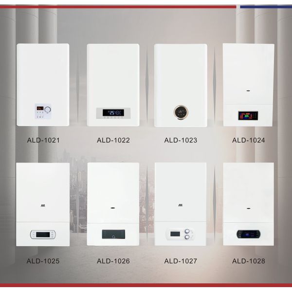 20L Combi Gas Boiler Wall Mounted 2 Heat Exchangers Energy Saving