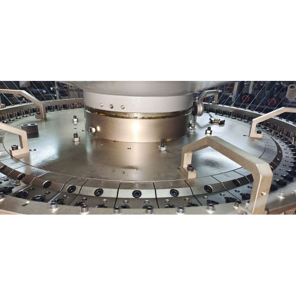 Double Jersey Tubular Circular Knitting Machine For Bandage Cloth Making