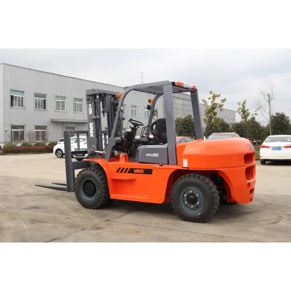 Lifter 8 Ton Diesel Forklift Trucks Fork Lifter Tractor Max Power Building Engine