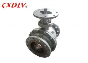 Quality Carbon Steel 10 Inch 2pcs Trunnion Mounted Ball Valve American Standard wholesale