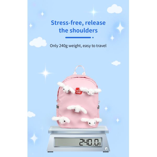 Supercute Cartoon Pattern Children Book Bags Students Lightweight School Backpack