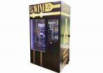 Wine Glass Bottle Vending Machine With Elevator System , Juice Beer Vending