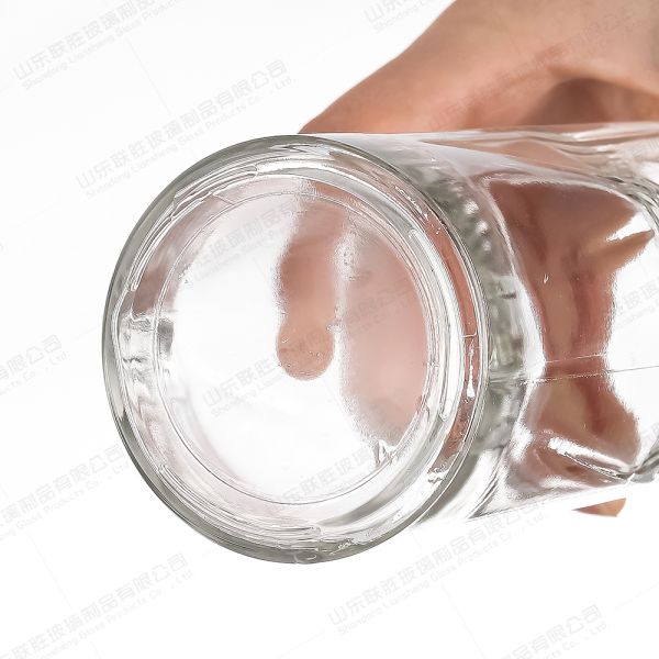 250ml 500ml 750ml Glass Wine Bottle for Open Fine Wine Sealed White Whiskey Vodka Gin