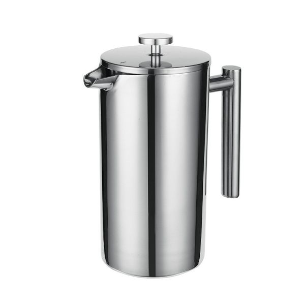 350ml Double Wall Stainless Steel Coffee Press Palm Restaurant French Press