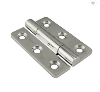 140mm Length S.S316 Polished Stainless Steel Hinge Marine Boat Hardware