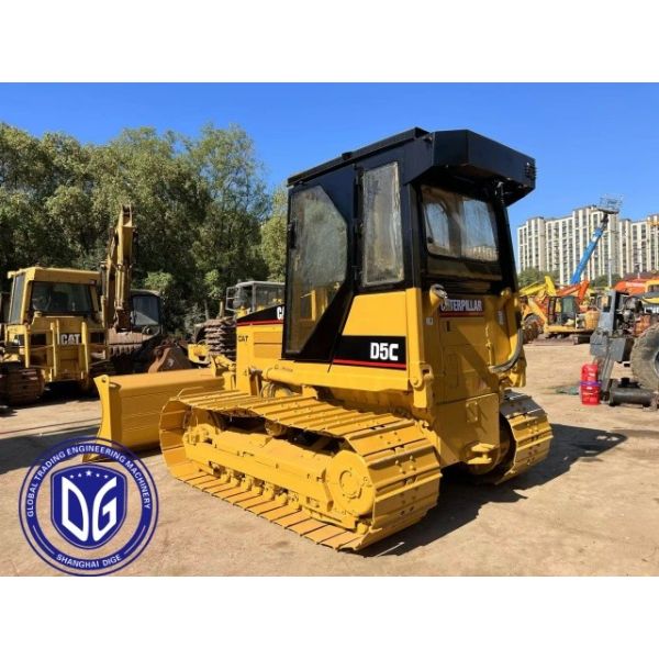 D5C Used Caterpillar Dozer Hydraulic Bulldozer 16 Ton