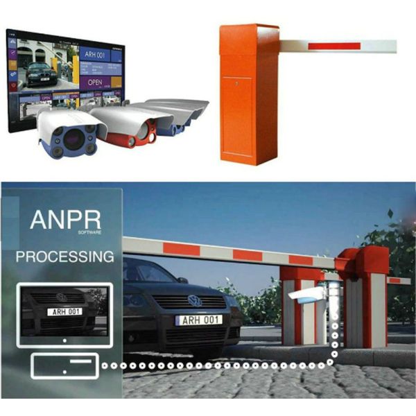 Ticket Dispenser Automatical Car Parking Management System IP55 AC 220V/110V