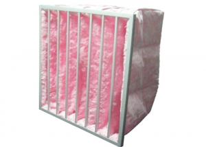 Quality HVAC System Glass Fiber Multi - Pocket Air Filter F6 - F8 Efficiency For Greenhouse wholesale