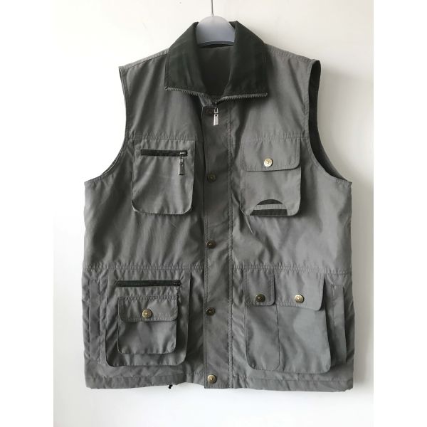 Mens classic vest,mens waist coat, gilet, vest in peach skin fabric, green colour, S-3XL, 049