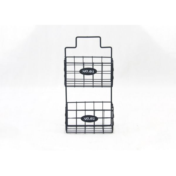 Powder Coated Metal Wall Basket