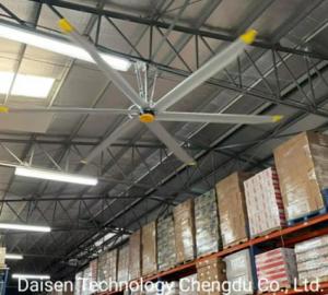 Quality Daisen Industrial Hvls Ceiling Fan Cooling Ventilation Exhaust Fan With Pmsm Motor wholesale