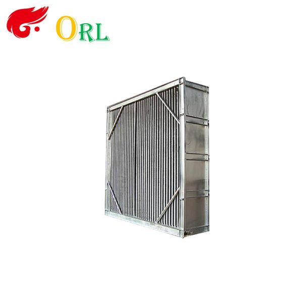 High Temperature Solid Fuel Boiler Enamel Air Preheater In Cement Plant