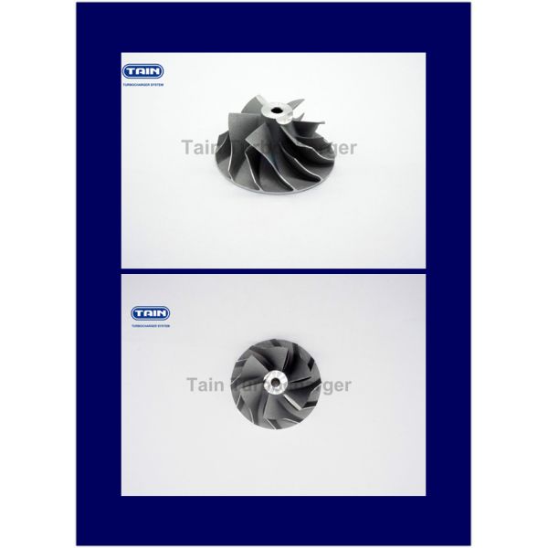 44x34.1 MM 6long 6short TD03-08G Turbo compressor wheel 49131-05000 49131-05001 for S80 / XC90 T6 2.9L