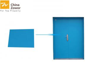 China Residential Buildings Garage Entry Fire Door With Door Frame Binding on sale