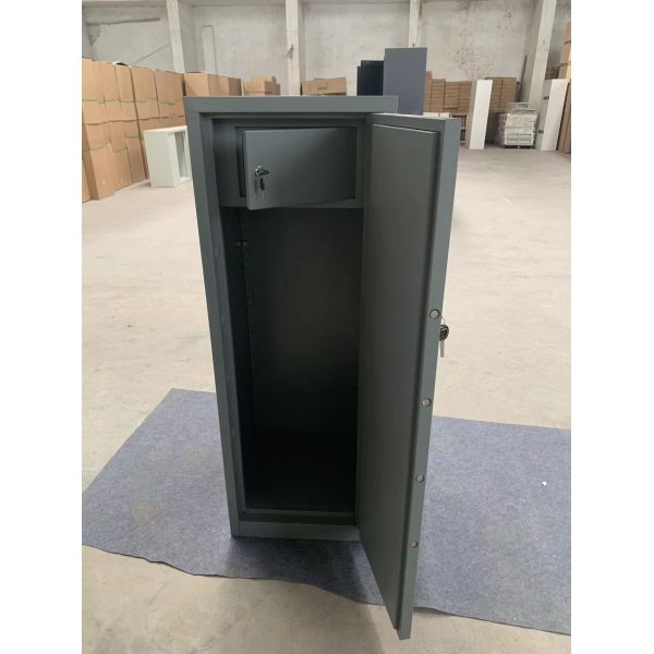Knock Down Structure Safety Filing Cabinet With Double Security Lock