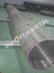 UNS N04400 Nickle Alloy and Carbon Steel Clad Pipe For Chemical Process