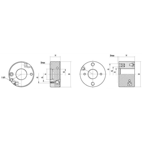 Ss Coil Slitting Hydraulic Nuts With High Pressure Grease Pump