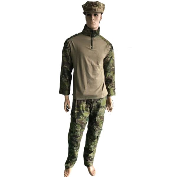 Camouflage Tactical Frog Combat Suit Polyester Cotton XS-4XL