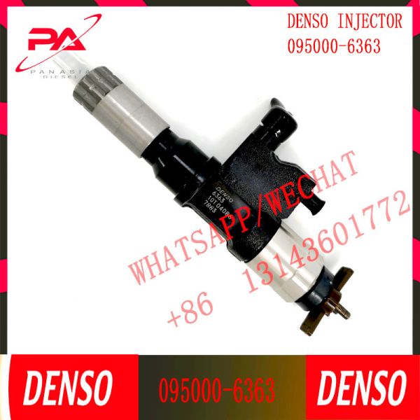 4HK1 6HK1 Mitsubishi L200 Fuel Injector 095000-6363 Auto Engine Parts