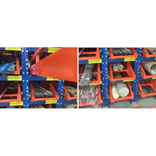 Cantilever Racking Roll Out Cassette Rack For Long Products
