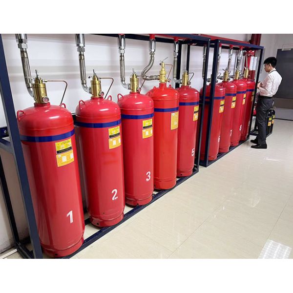 External Storage Pressure Hfc-227ea Fire Extinguisher For Archives