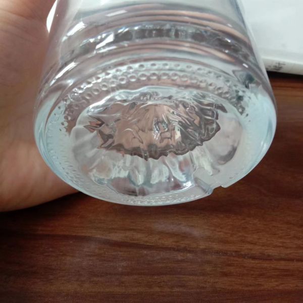 Rubber Stopper Sealing Type Perfume Bottle with Hot Stamping Surface Handling Design