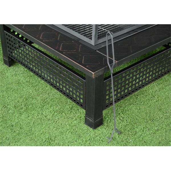 Villa country yard 34 inch wood fire pit fireplace needfire fire grill charcoal BBQ grill