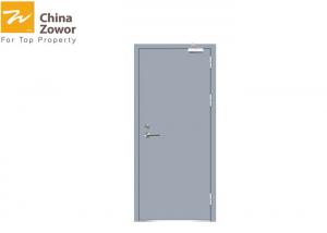 Quality RAL Color Steel Fire Rated Interior Doors Right / Left Handed Open Size 48