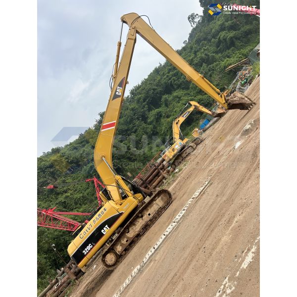 Excavator Long Reach Arm CAT320 18Meters Hotsale in South East Asia Long Arm , Excavator Long Boom 18M