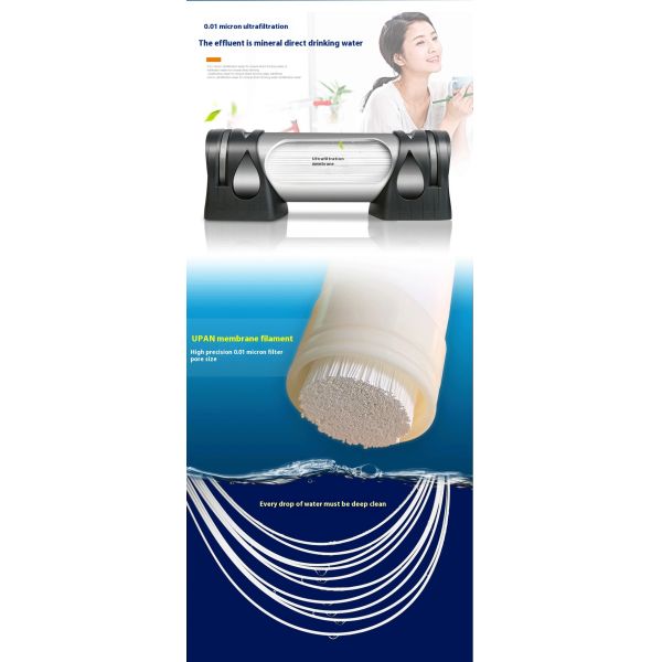 Ultrafiltration SS304 Household Water Purifier Under Sink Wall Mounted