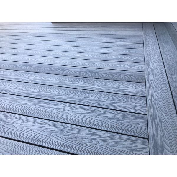 146 X 22 WPC 3D Composite Decking Cladding Plastic Wood Brushing Embossing