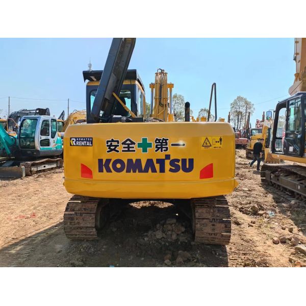Used Komatsu PC130 Hydraulic Crawler Excavator 13 Tons 0.64m3 Bucket