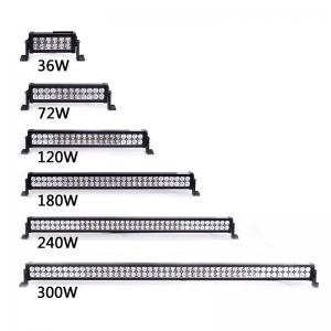 Quality CREE 36W-300W LED Light Bar for Jeep 4x4 Off road Light Bar wholesale