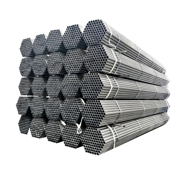 ERW Round Galvanized Steel Pipe 27mm EMT 2 Inch Welding Coated