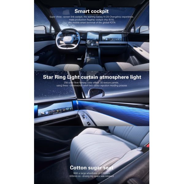 Geely Galaxy L7 PHEV SUV 1.5T Engine Large Space Comprehensive Range 1370KM