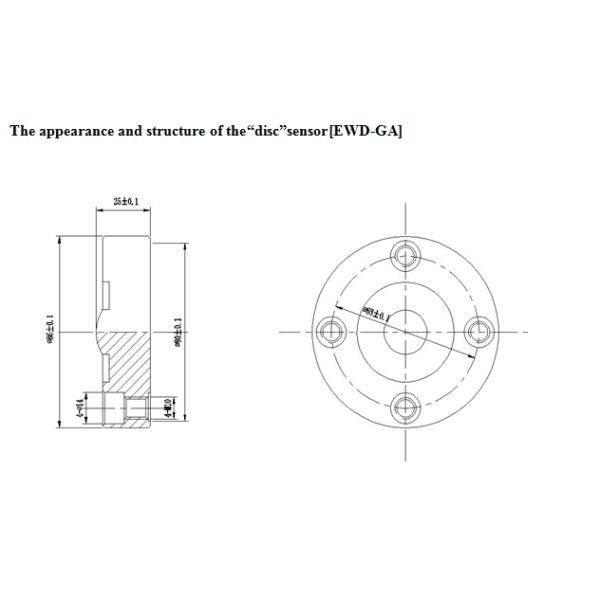 Controller and load sensor ,elevator load weighting device ,load cell Type EWD-RL-J2 GA