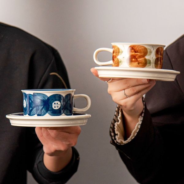 Popular design custom colorful gift drink wholesale milk cappuccino espresso tea cups custom ceramic coffee mugs