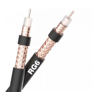 Quality CCA Rg6 Rg59 Rg58 Camera Coax Cable Plastic Reel Copper Coaxial Cable For CCTV wholesale