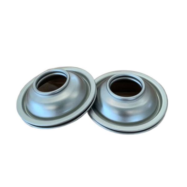 High Quality Metal Cans From Chinese Supplier Aerosol Tin Can Components Top Cone and Bottom Dome
