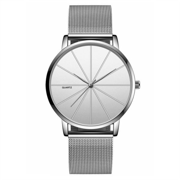 3AMT Waterproof Alloy Quartz Wrist Watch , Antiscratch Leather Band Men'S Watch